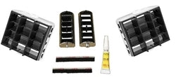 1971 - 1972 Chevelle Dash Air Conditioning Vent Rebuild Set for Center and Both Sides