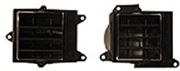 1971 - 1972 Chevelle Lower Dash Vent Outlet Deflector Assemblies Without Air, Pair