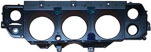 1971 - 1972 Chevelle Dash Gauge Cluster Housing, Super Sport, Plastic Housing Gauges Mount In, Angle 3