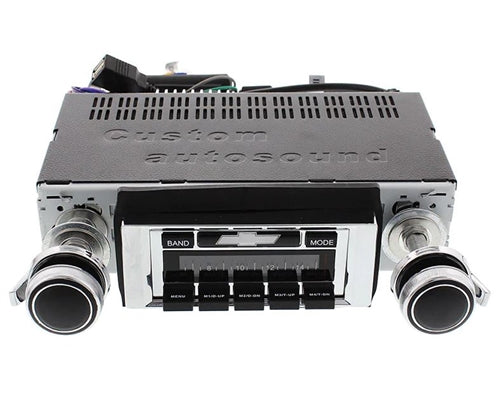 1968 USA-630 Chevelle Radio with AM/FM Stereo, USB, CD Control and Auxiliary Input