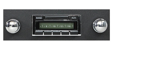 1969 - 1972 Chevelle USA-230 Radio with AM/FM Stereo and Auxiliary Input, Angle 2