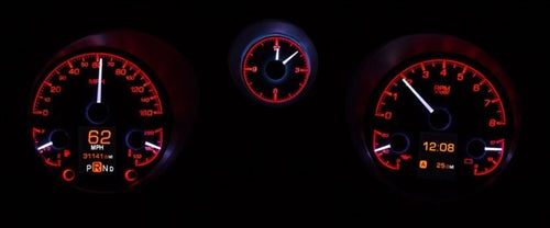 1969 Chevelle Dash Instrument Cluster Gauges Set, HDX : Speedometer, Tachometer, Oil Pressure, Water Temp, Voltmet, Angle 5