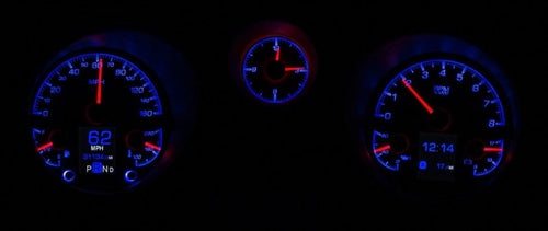 1969 Chevelle Dash Instrument Cluster Gauges Set, HDX : Speedometer, Tachometer, Oil Pressure, Water Temp, Voltmet, Angle 6