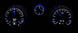 1969 Chevelle Dash Instrument Cluster Gauges Set, HDX : Speedometer, Tachometer, Oil Pressure, Water Temp, Voltmet, Angle 7