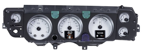 1970 - 1972 Chevelle Dash Instrument Cluster Gauges Set, HDX : Speedometer, Tachometer, Oil Pressure, Water Temp, Angle 2