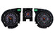 1969 Chevelle RTX Dash Gauge Instrument Cluster Set, Speedometer, Tachometer, Oil Pressure, Water Temp, Voltmeter, Angle 2