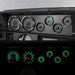 1970 - 1972 Chevelle Malibu Sweep 69 Series Dash Instrument Cluster Gauges Set, Speedometer, Tachometer, Oil Press, Angle 4