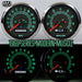 1970 - 1972 Chevelle Malibu Sweep 69 Series Dash Instrument Cluster Gauges Set, Speedometer, Tachometer, Oil Press, Angle 5