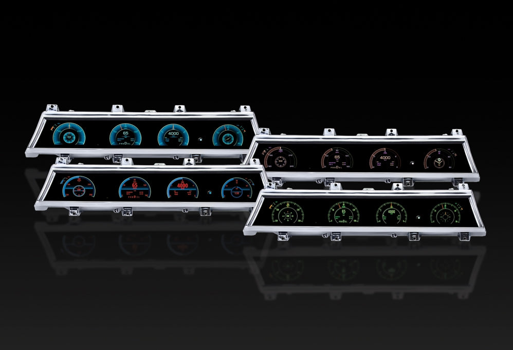 a 1966 - 1967 Chevelle Dash Instrument Cluster, Dakota Digital, Speedometer, Tachometer, Oil Pressure, Water Temp, Voltmeter and Fuel