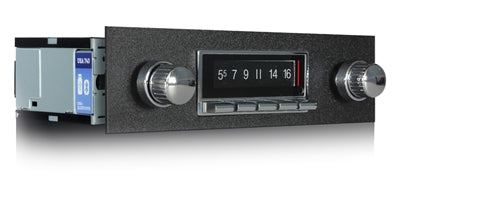 1966 - 1967 Chevelle USA-740 Radio with Bluetooth, AM/FM Stereo, USB, CD Control and Auxiliary Input, Angle 4