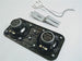 1966 - 1967 Chevelle Center Dash Dual Front Kenwood Speakers, Without Air Conditioning, Angle 2