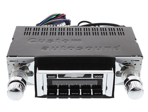 1966 - 1967 USA-630 Chevelle Radio with AM/FM Stereo, USB, CD Control and Auxiliary Input