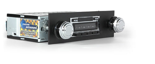 1966 - 1967 USA-630 Chevelle Radio with AM/FM Stereo, USB, CD Control and Auxiliary Input, Angle 4
