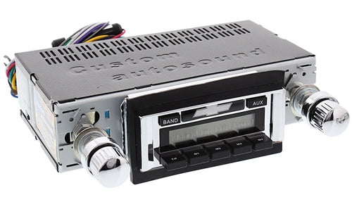 1966 - 1967 USA-230 Chevelle Radio with AM/FM Stereo and Auxiliary Input, Angle 4