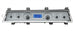 1966 - 1967 Chevelle Dash Instrument Cluster Gauges Set, VHX : Speedometer, Tachometer, Oil Pressure, Water Temp, Angle 10