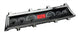1966 - 1967 Chevelle Dash Instrument Cluster Gauges Set, VHX : Speedometer, Tachometer, Oil Pressure, Water Temp, Angle 4