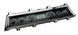 1966 - 1967 Chevelle Dash Instrument Cluster Gauges Set, VHX : Speedometer, Tachometer, Oil Pressure, Water Temp, Angle 5