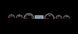 1966 - 1967 Chevelle Dash Instrument Cluster Gauges Set, VHX : Speedometer, Tachometer, Oil Pressure, Water Temp, Angle 8