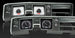 68 Chevelle Dash Instrument Cluster Gauges Set, VHX : Speedometer, Tachometer, Oil Pressure, Water Temp, Voltmeter and Fuel