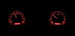 68 Chevelle Dash Instrument Cluster Gauges Set, VHX : Speedometer, Tachometer, Oil Pressure, Water Temp, Voltmeter, Angle 6