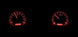 68 Chevelle Dash Instrument Cluster Gauges Set, VHX : Speedometer, Tachometer, Oil Pressure, Water Temp, Voltmeter, Angle 6