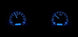 68 Chevelle Dash Instrument Cluster Gauges Set, VHX : Speedometer, Tachometer, Oil Pressure, Water Temp, Voltmeter, Angle 8