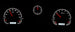 69 Chevelle Dash Instrument Cluster Gauges Set, VHX : Speedometer, Tachometer, Oil Pressure, Water Temp, Voltmeter, Angle 11