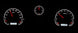 69 Chevelle Dash Instrument Cluster Gauges Set, VHX : Speedometer, Tachometer, Oil Pressure, Water Temp, Voltmeter, Angle 11