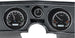 69 Chevelle Dash Instrument Cluster Gauges Set, VHX : Speedometer, Tachometer, Oil Pressure, Water Temp, Voltmeter, Angle 6