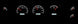 1970- 72 Chevelle SS Instrument Cluster Gauges Set, VHX : Speedometer, Tachometer, Oil Pressure, Water Temp, Angle 12