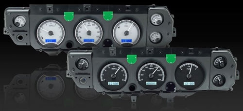 1970- 72 Chevelle SS Instrument Cluster Gauges Set, VHX : Speedometer, Tachometer, Oil Pressure, Water Temp, Voltmeter and Fuel