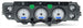 1970- 72 Chevelle SS Instrument Cluster Gauges Set, VHX : Speedometer, Tachometer, Oil Pressure, Water Temp, Angle 5