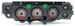1970- 72 Chevelle SS Instrument Cluster Gauges Set, VHX : Speedometer, Tachometer, Oil Pressure, Water Temp, Angle 6