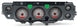 1970- 72 Chevelle SS Instrument Cluster Gauges Set, VHX : Speedometer, Tachometer, Oil Pressure, Water Temp, Angle 6