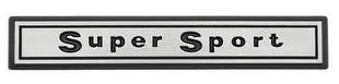 1966 Chevelle Dash Emblem, "Super Sport"