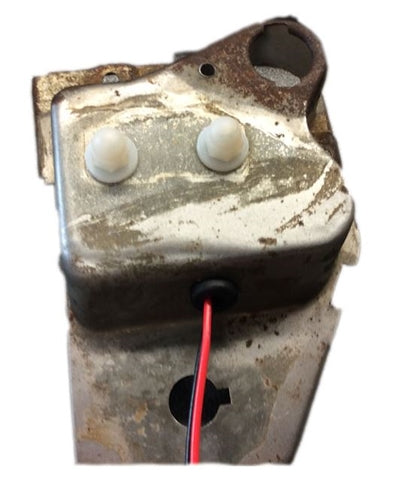 1970 Chevelle Dash Voltmeter for Gauge Style Dash, Green Lettering, Angle 4