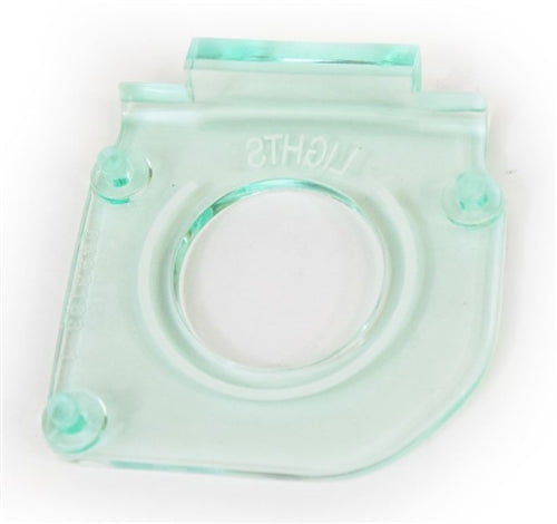 1970 Chevelle Headlight Switch Dash Lens, Green, Angle 2
