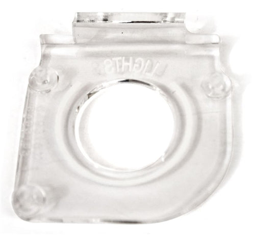 1971 - 1972 Chevelle Headlight Switch Dash Lens, Clear, Angle 3