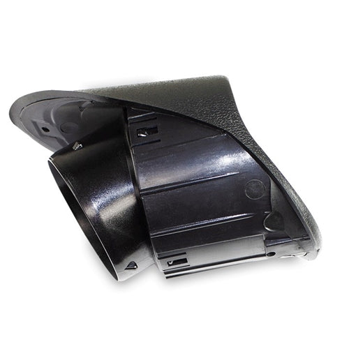 1968 Chevelle Black Dash Air Vent Bezel Housing Kit with Retainer and Seal, LH, Angle 2