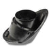 1969 Chevelle Black Dash Air Vent Bezel Housing Kit with Retainer and Seal, LH, Angle 2