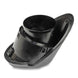 1969 Chevelle Black Dash Air Vent Bezel Housing Kit with Retainer and Seal, LH, Angle 2