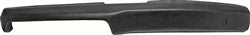 1968 Nova Black Dash Pad for Non-Air Models