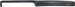 1969 - 1974 Nova Dash Pad Without Air Conditioning, Black