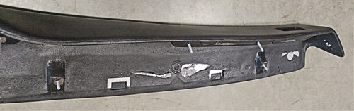 1969 - 1974 Nova Dash Pad Without Air Conditioning, Black, Angle 4