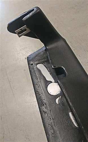 1969 - 1974 Nova Dash Pad, With Air Conditioning, Black, Angle 2