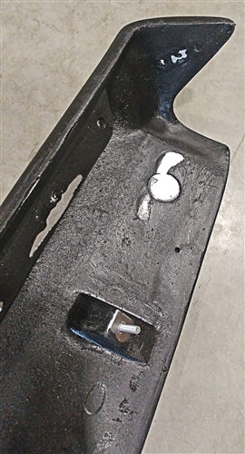 1969 - 1974 Nova Dash Pad, With Air Conditioning, Black, Angle 4