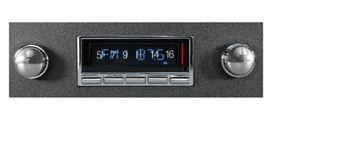 1968 - 1976 Nova USA-740 Radio with Bluetooth, AM/FM Stereo, USB, CD Control and Auxiliary Input, Angle 3