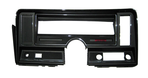 1972 - 1974 Nova Dash Instrument Cluster Housing, Without Air Conditioning, Angle 2