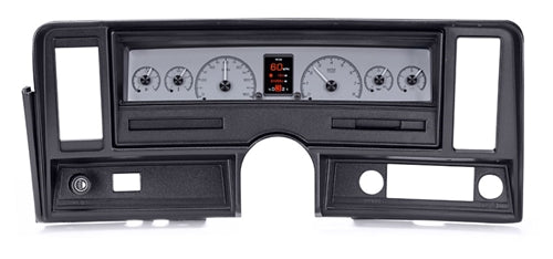 1969 - 1976 Nova Dash Instrument Cluster Gauges Set, HDX : Speedometer, Tachometer, Oil Pressure, Water Temp, Angle 2