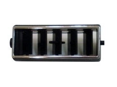 Dash Air Vent Outlet Louver Center Insert, Chrome Edge